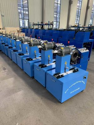 Blaue Farbe 2 Funktionen Elektrische 2 Zoll 6 Schichten Schlauch Schneiden und Skiving Maschine mit Klinge