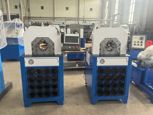 2 Zoll PLC 5,5 kW Hydraulische Schlauchpressmaschine 4 kW Hydraulische Befestigungspresse Big Elbow CBK-51B
