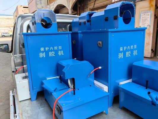 Ein guter Preis. Blaue Farbe 12v Autoladen Automatische Kautschukschlauchschneidemaschine 1/4