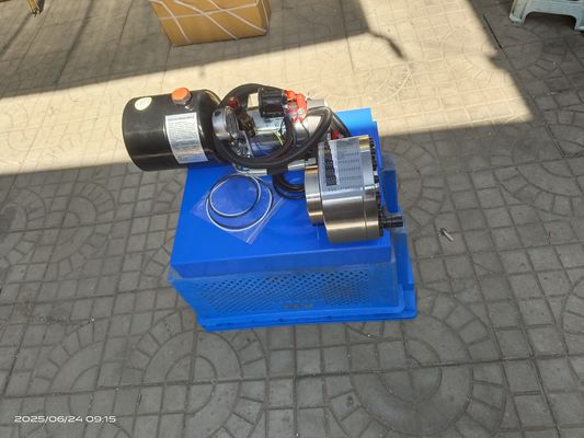 Ein guter Preis. 12V / 24V 7 Dies Blaue Farbe Auto Laden 1 Zoll Geflochtener Schlauch Crimpmaschine Batteriebetriebene Hydraulikschlauch-Pressmaschine 6-25mm Online