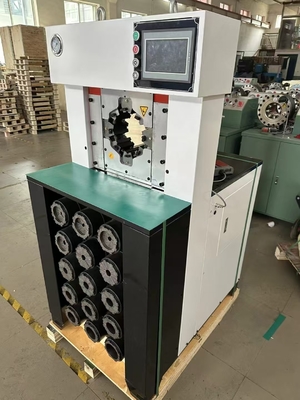 Ein guter Preis. 3-Zoll Hydraulikschlauch-Crimpmaschine 650T mit SPS-Steuerung Online
