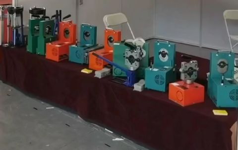 900W 5/8 Zoll AC Schlauch Crimpmaschine 220V Hydraulik-Crimpzange