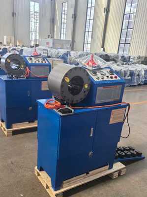 Ein guter Preis. 2 Inch Hydraulic Hose Crimping Machine with 10 Dies and 6-51mm Range for Wide Hose Applications Online