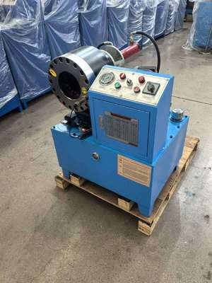 Hydraulikschlauch-Crimpmaschine mit 200 Stück pro Stunde Effizienz, 10 Matrizen inklusive und 600T Crimpkraft