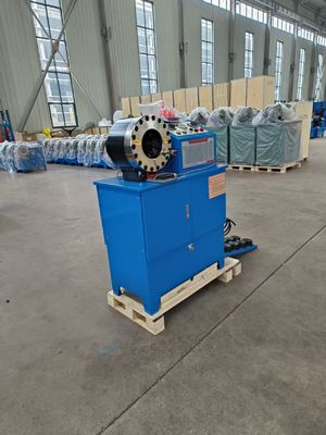 Ein guter Preis. 2 Functions Hydraulic Hose Crimping Machine with Dual Functionality and Heavy-Duty Construction for Industrial Applications Online