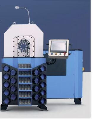 Ein guter Preis. 4-Zoll elektrische hydraulische Schlauchpressmaschine mit 0,01 mm Genauigkeit, 6-102 mm Pressbereich und 18 Werkzeugen Online