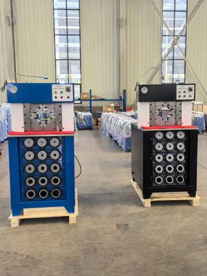 Ein guter Preis. 3-Zoll Hydraulikschlauch-Crimpmaschine mit 6-76mm Crimpbereich, 165mm maximaler Öffnung und 15 Werkzeugen Online