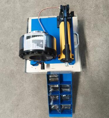 Ein guter Preis. Manuelle 1-Zoll-Hydraulikschlauch-Crimpmaschine, Crimpbereich von 6 mm bis 25 mm, blaue Farbe, mit 7 Matrizen für hydraulische Anwendungen mit unterschiedlichem Druck von 31,5 MPA bis 60 MPa je nach Kundenwunsch Online