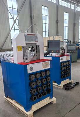 Ein guter Preis. 3-Zoll-Modell mit Superdicke, 110 V/220 V/380 V/415 V, Hydraulikschlauch-Crimpmaschine, SPS-Steuerungssystem, größere Kapazität, 2800 kN Crimpkraft und 6–76 mm Crimpbereich, 15 Matrizen für hydraulische Anwendungen Online