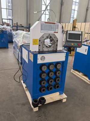 Ein guter Preis. 3-Zoll-Modell mit Superdicke, größere Crimpkraft, hydraulische Schlauch-Crimpmaschine, SPS-Steuerungssystem, 2800 kN Crimpkraft, 380 V Spannung und 6–76 mm Crimpbereich, 15 Matrizen für hydraulische Anwendungen Online