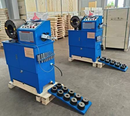 Ein guter Preis. 2 Zoll von 6 bis 51 mm, 10 Backen, hydraulische Schlauch-Crimpmaschine mit Doppelfunktion und Schlauchschälmaschine, 2 Funktionen in einer Crimp-/Schälmaschine für eine robuste Konstruktion Online