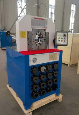 Ein guter Preis. 3-Zoll-Modell mit Superdicke, größere Crimpkraft, hydraulische Schlauch-Crimpmaschine, Tastensteuerung, 2800 kN Crimpkraft, 380 V Spannung und 6–76 mm Crimpbereich, 15 Matrizen für hydraulische Anwendungen Online